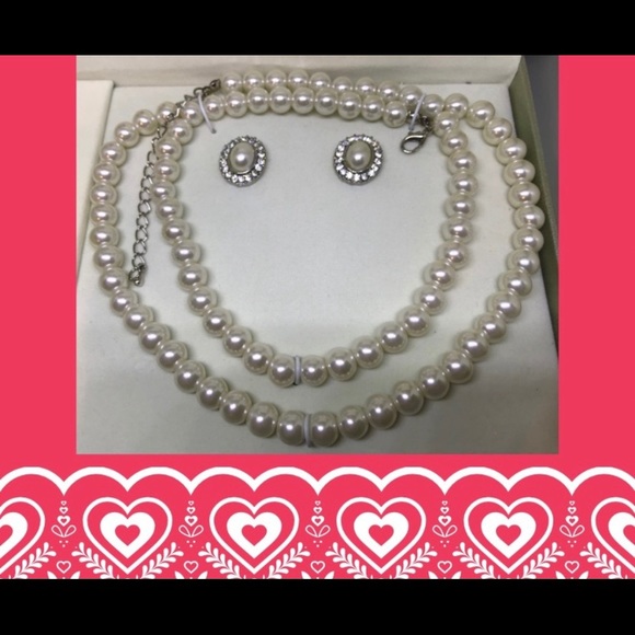 COPY - COPY - Côte d’Azur rhinestone watch/necklace/earrings set - Picture 5 of 10